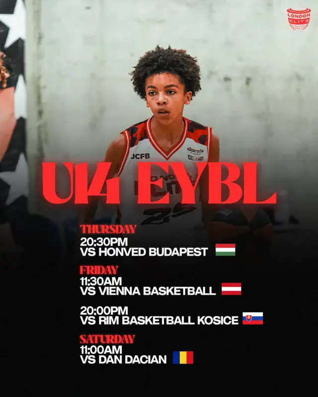 U14 @eybl_official starts today!

#londonelite